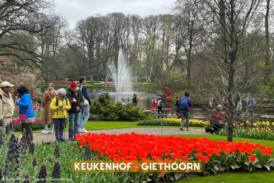 Tur Tontonan Belanda - Taman Keukenhof Dan Giethoorn